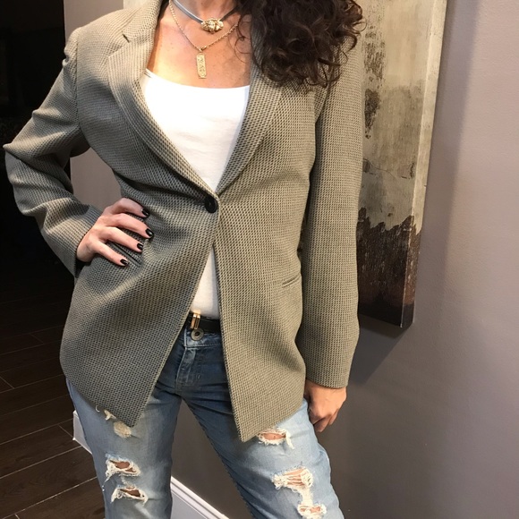 Giorgio Armani Le Collezioni Jackets & Blazers - Iconic 80's Vintage Giorgio Armani Le Collezioni 100% Wool Tweed Blazer